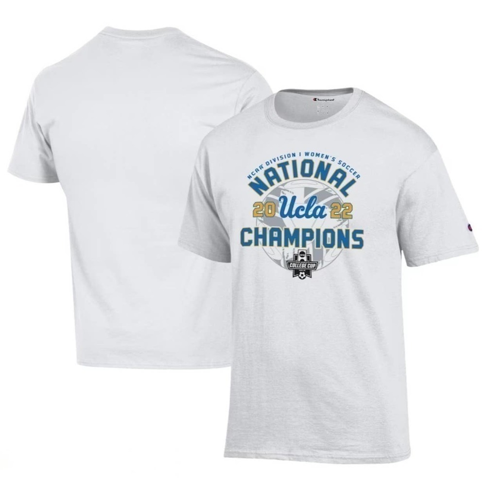 Champion UCLA Bruins NCAA Soccer T-Shirt White 3XL